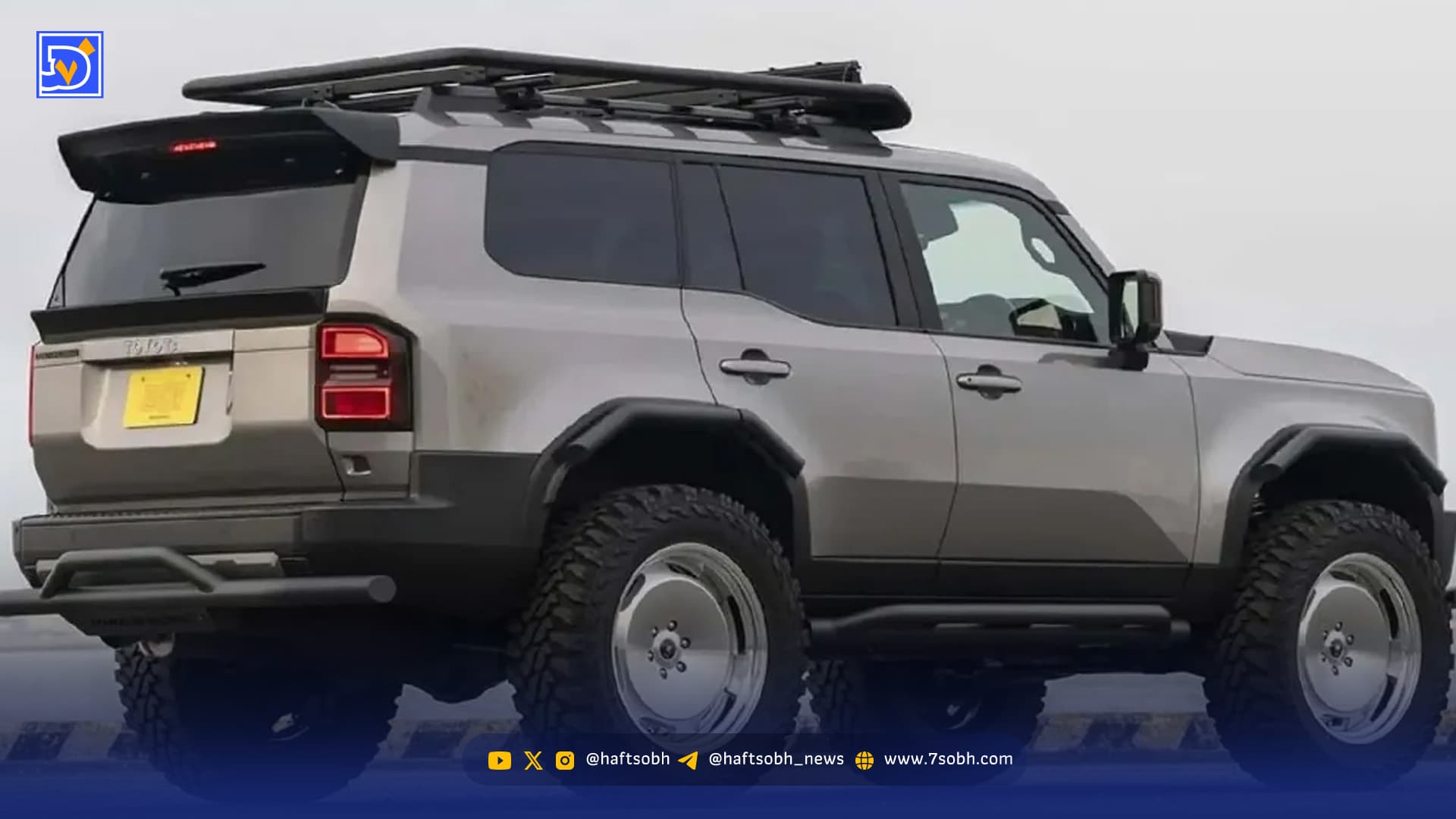 مدل سفارشی تویوتا لندکروزر با رینگ ۳۷ اینچی رونمایی شد