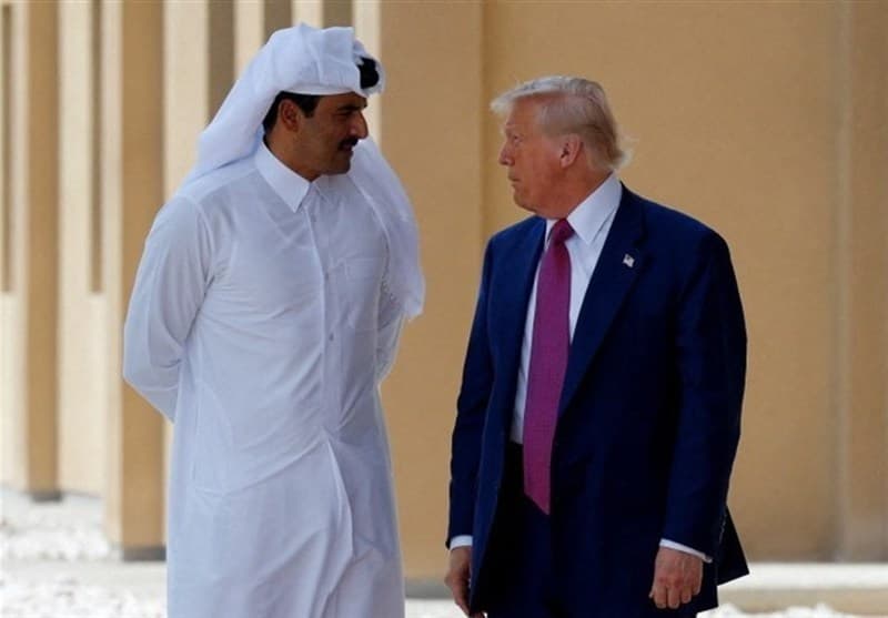گفتوگوی تلفنی امیر قطر با ترامپ درباره جنگافروزی آمریکا