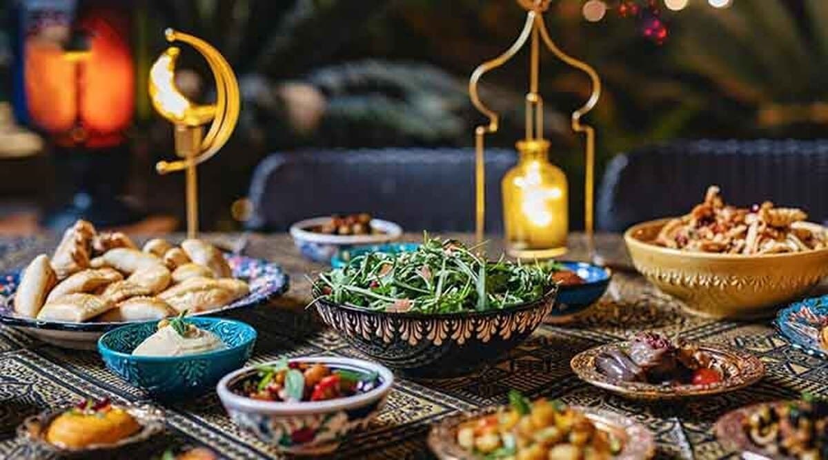 جنجال استایل و لباس پرحاشیه خانم سفیر در مراسم افطار