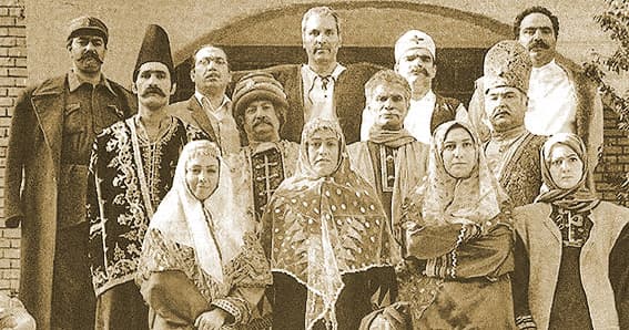 پشت صحنه| شقایق، مهران و سیامک انصاری در شبهای برره