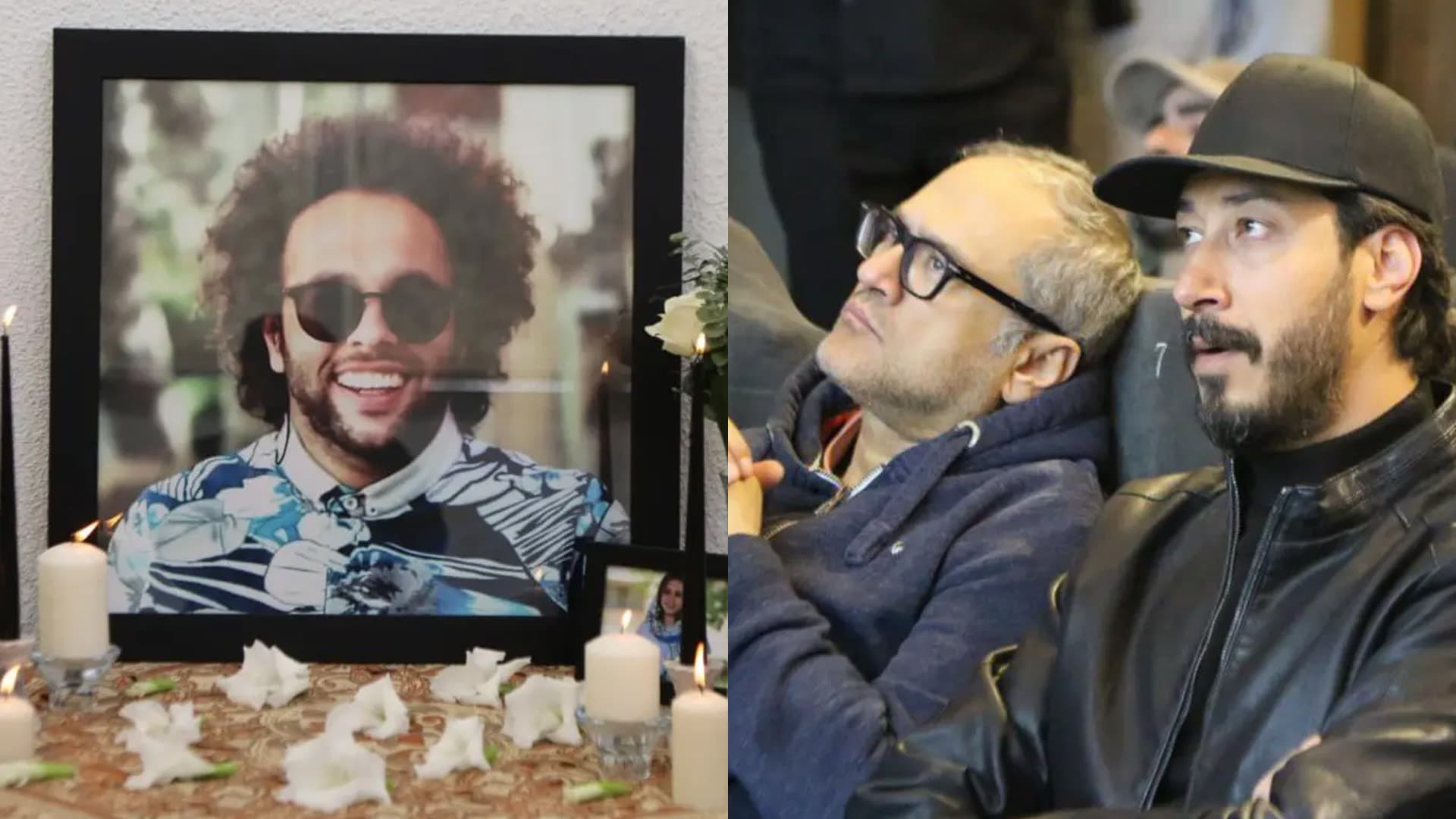 حضور بازیگران در مراسم جانباختگان دی ماه / حضور رامبد جوان، شهاب حسینی و بهرام افشاری