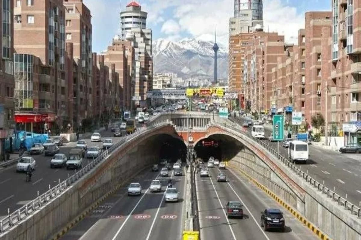 انسداد شبانه هر دو باند تونل توحید بهمدت ۵ ساعت