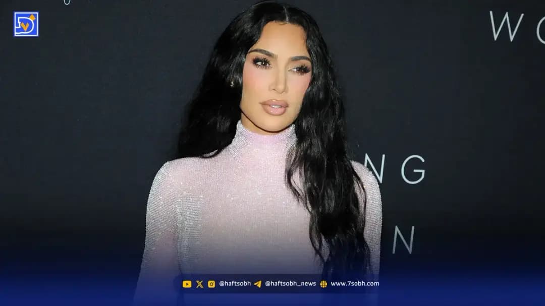 رونمایی از حجاب عربی کیم کاراشیان با روبنده در خیابانهای دبی