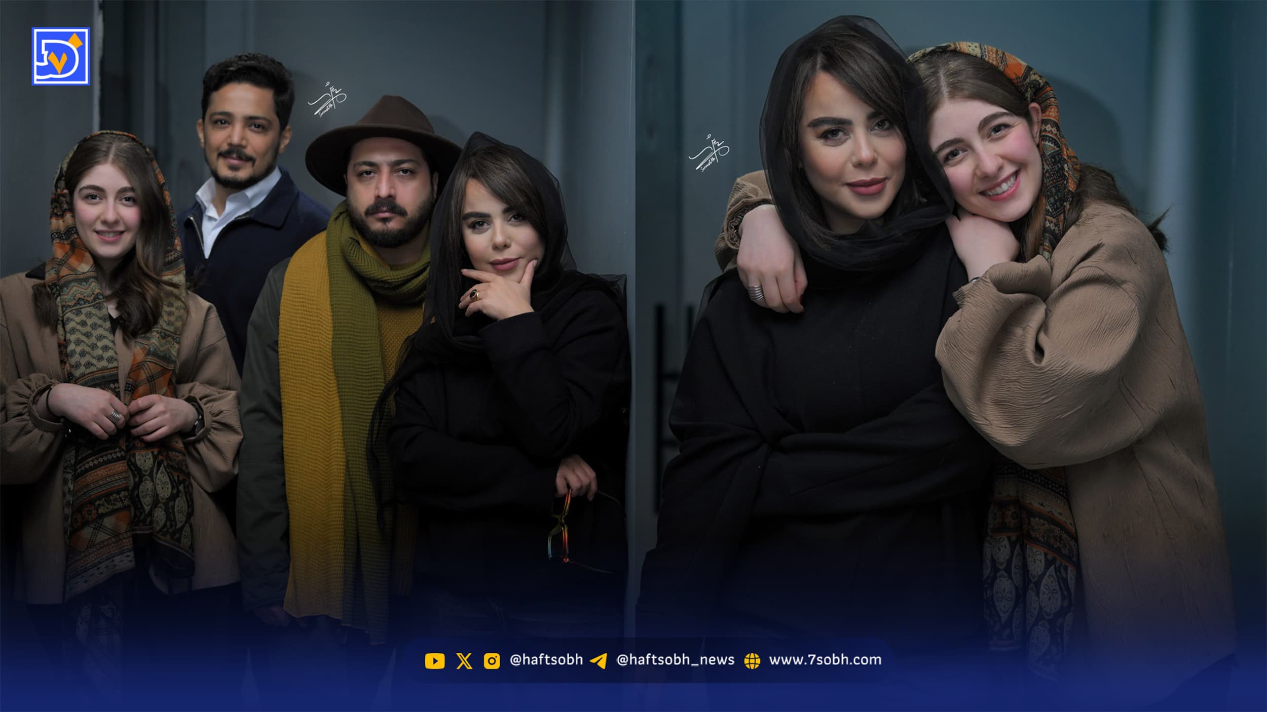 عصر سینما | فوتوشات های پشت صحنه نمایش «جشن» با حضور بازیگران جوان