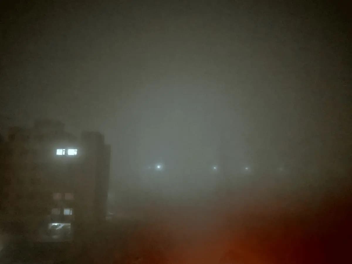 دید افقی در اراک به صفر رسید